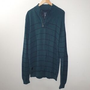 Point Zero Slim Fit Strip Men Sweatshirt Size XL